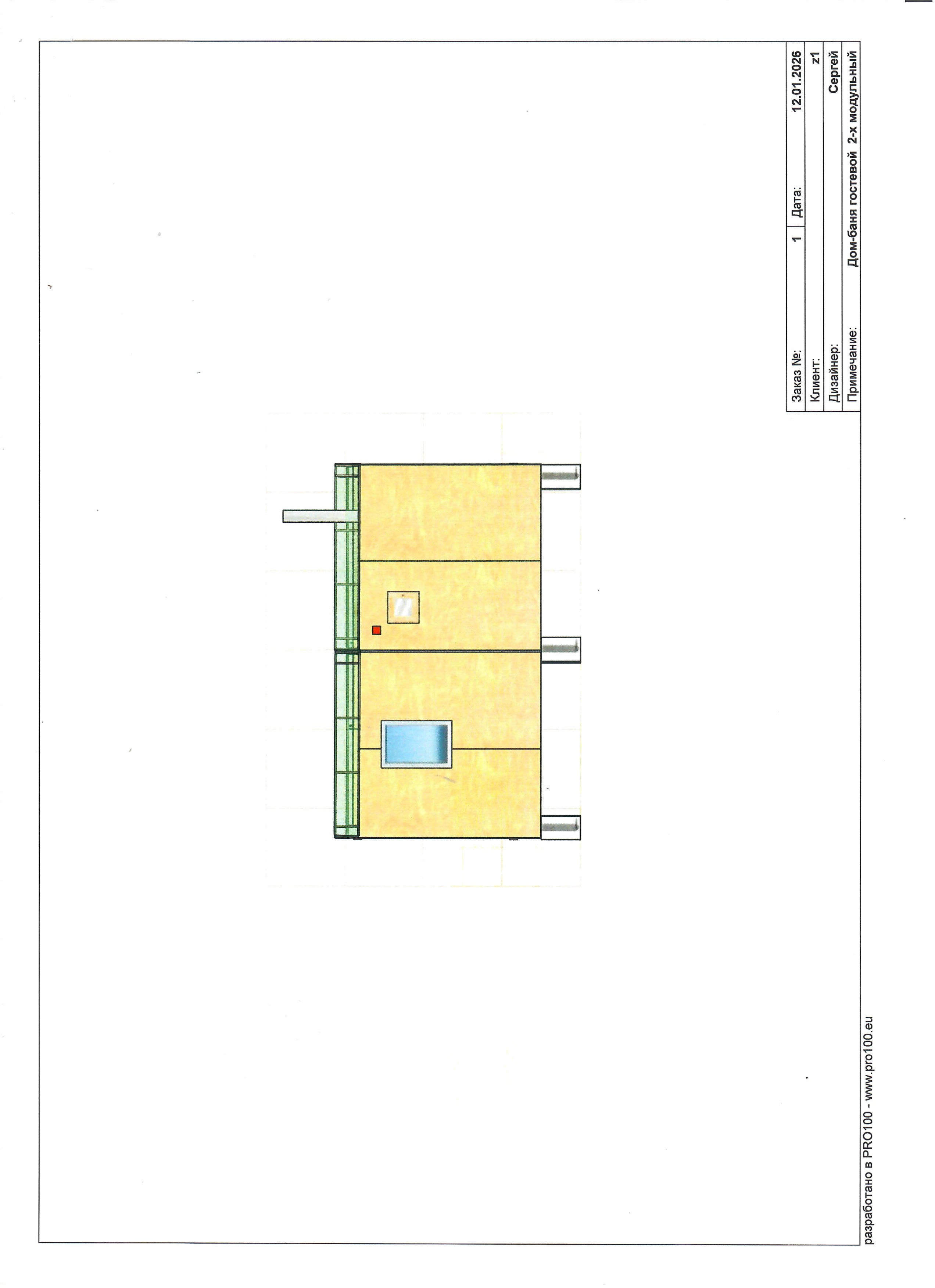 Дом дачного типа с парилкой  - фото 3